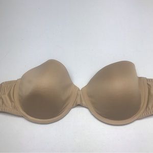 Maidenform TAN Strapless, 38C. *P1021